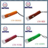 Plastic Button Cell LED Flashlight (178)