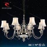 LED Chandelier Lighting with Fabric Shade (Mv20325-8)