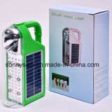 2015 Rechargeable Portable Outdoor LED Solar Camping Flashlight