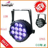 Outdoor Light IP65 2016 New LED PAR 12*15W 6in1 (ICON-A070-RGBWYP)