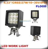 Origin Quality Spot/Flood Light 27W LED Work Driving Light for ATV SUV Jeep Offroad