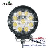 IP67 27W Round Epistar LED Work Light