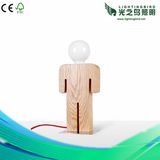 Lightingbird Creative Unique Design Room Wood Table Lamp for Reading (LBMT-XNH)