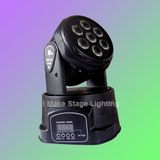 7*10W RGBW 4in1 LED Stage Moving Head Wash Light