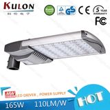 High Lumen Output 165W LED Street Lights Dimmable