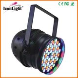 54PCS 3watt Stage RGBW LED PAR64 with 2 Years Warranty