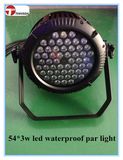 Die-Cast Aluminum Housing 54*3W IP65 LED PAR Can/LED PAR Light/LED Stage Light