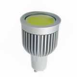 5W GU10 COB Warm White Lens LED Spotlight