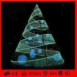 Giant Outdoor 8m Commercial LED Spiral Christmas Tree Light