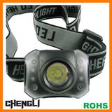 Chengli Night Vision 60lumens 1watt+4 Red LEDs LED Head Lamp with 3PCS AAA Size Battery (LA257)