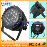 Waterproof IP65 18PCS*10W LED PAR Party Light