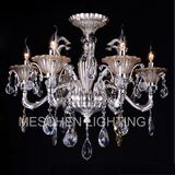 Crystal Chandelier Lighting Home 6 Light