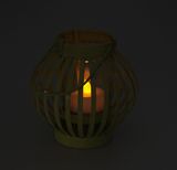 Smart Glim LED Lantern with Cup Holder Tea Light