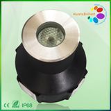 1PCS 1watt LED Inground Light Pass IP68