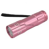 9 LED Pocket Aluminum Alloy Flashlight