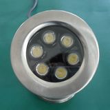 Quality 6W RGB LED Underwater Light with Synchronous Control