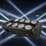 8PCS 10W Spider Beam Light