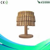 Lightingbird Modern Wood Table Lamp for Hotel (LBMT-JZT)