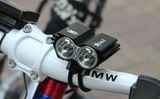 2000 Lumen 2X CREE Xm-L U2 LED Bicycle Headlight Headlamp Light