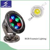 6W Colorful Underwater LED Fountain Lighting