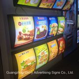 High Quality Menu Poster Single Side LED Menu Light Box