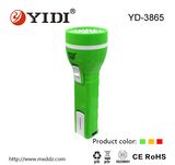 Yd-3865 Plastic 15+8SMD Rechargeable LED Torch Flashlight