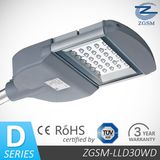 30W CE/RoHS/FCC Meanwell Driver LED Street Light