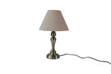 Table Lamp with Light Coffee Tc Fabric Shade (KO96TU)