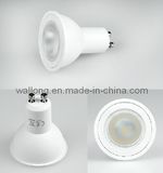 6W 2700k 3000k Bombilla COB LED GU10 Spotlight