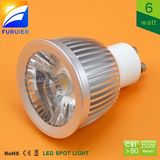 6W AC GU10 LED Spotlight