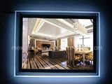 Wall Mounted Acrylic Poster Frame LED Photo Light Box (CSW01-A4L-03)