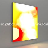 Frameless Tension Fabric LED Light Box with Silicone Rubber