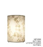 Evie White Silhouette Lantern Table Lamp (HBT-6588)