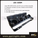 LED Stage Effect Light 4 Heads Scan Beam Light