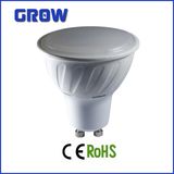 5W GU10 Plastic Plus Aluminum LED Spotlight