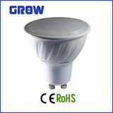 5W GU10 Plastic Plus Aluminum LED Spotlight