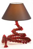 Modern New Product Red Glass Table Lamps (KM-MT5157-1A RED)