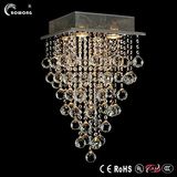 Outdoor LED Iron Gauze Crystal Chandelier