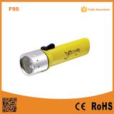 F95 Classic High Power Underwater Waterproof Ipx8 Xre Q5 LED Diving Flashlight