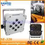 Wireless 9*10W 4 In1 Stage LED Battery PAR