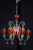 Decoration Glass Chandelier Lighting (QD005-6L)