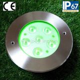 18W Multi-Color LED Inground Light for Square (JP82666)