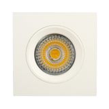 Aluminum Die Casting GU10 MR16 Square Fixed Recessed LED Down Light (LT1107)