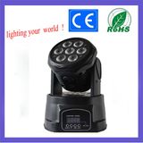 Wholesale 7PCS 10W RGBW 4 in 1 Mini Moving Head Light