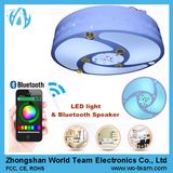 Modern European Smart LED Ceiling Light with Bluetooth Speaker