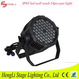 54PCS Waterproof RGBW 3watt LED PAR Light for Wall Wash