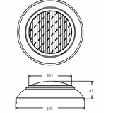 6W Surface Mount Pool Light