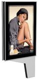 Scrolling and Bright Aluminum Frame Advertising Light Box Gd06