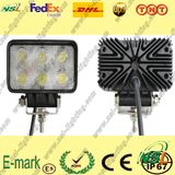 12V DC LED Work Light, 6PCS*3W Epsitar LED Work Light, Spot/Foold LED Work Light for Trucks