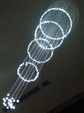 Optical Fiber Chandelier